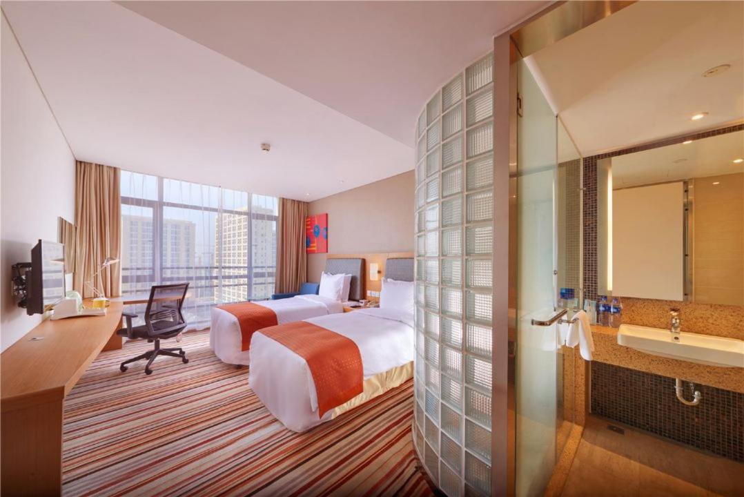 Holiday Inn Express Shanghai Jiading Industry Park By Ihg מראה חיצוני תמונה